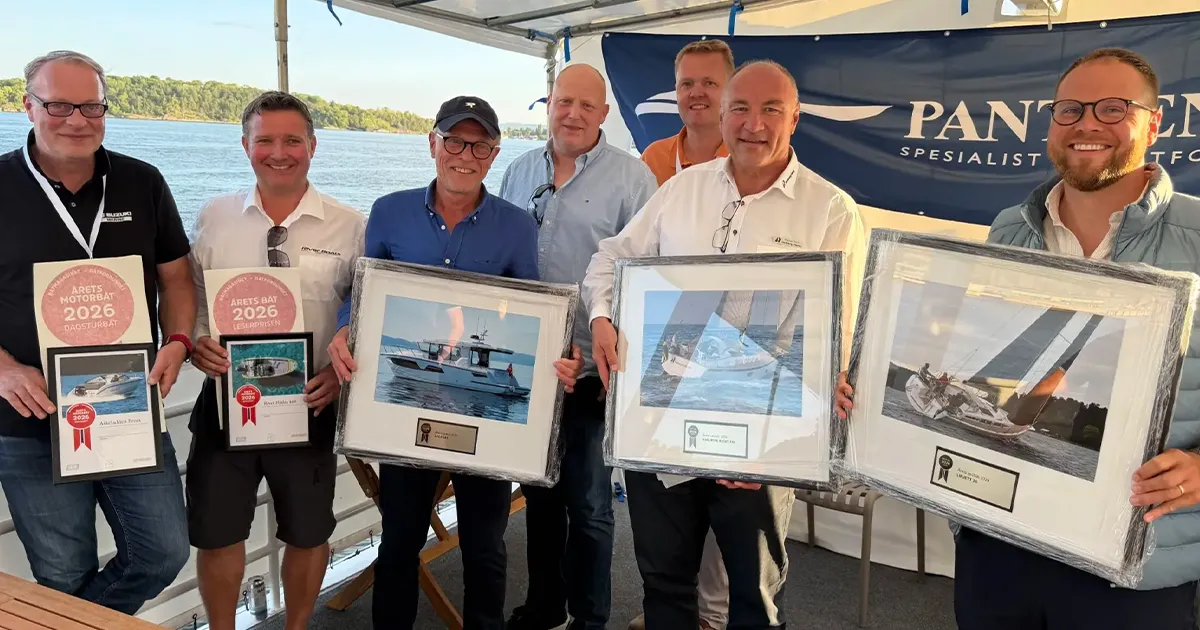 Winners of Årets Båt 2026 awards - River Hydra 460